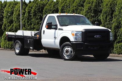 2016 Ford F-350 Regular Cab DRW 4x4, Flatbed Truck for sale #P31269 - photo 1