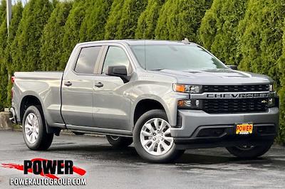 Used 2021 Chevrolet Silverado 1500 Custom Crew Cab 4WD, Pickup for sale #P32169A - photo 1