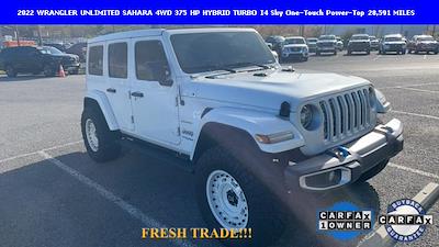 Used 2022 Jeep Wrangler 4xe Unlimited Sahara 4x4, SUV for sale #80114A - photo 1