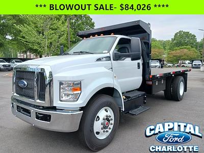 2024 Ford F-650 Regular Cab DRW RWD, Premier Truck Center Flatbed Truck for sale #24F61080 - photo 1