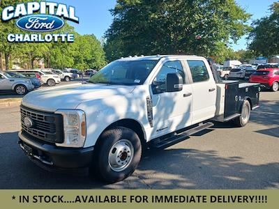 New 2024 Ford F-350 Crew Cab RWD, CM Truck Beds TM Deluxe Flatbed Truck for sale #DT24F37080 - photo 1