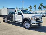 New 2024 Ford F-550 XL Regular Cab 4x4, 11' 4" CM Truck Beds TM Deluxe Flatbed Truck for sale #RDA05261 - photo 1