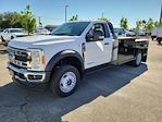 New 2024 Ford F-550 XL Regular Cab 4x4, 11' 4" CM Truck Beds TM Deluxe Flatbed Truck for sale #RDA05261 - photo 3