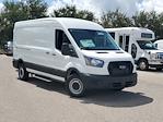 New 2024 Ford Transit 250 Base Medium Roof RWD, Masterack Steel Base Package Upfitted Cargo Van for sale #RKA92509 - photo 1