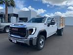 2024 GMC Sierra 3500 Crew Cab RWD, Royal Truck Body Stake Bed for sale #24G306 - photo 3