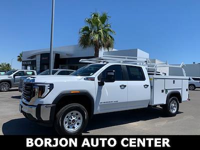 New 2024 GMC Sierra 3500 Pro Crew Cab 4WD, 8' 2" Monroe Truck Equipment ServicePRO™ Service Truck for sale #24G419 - photo 1