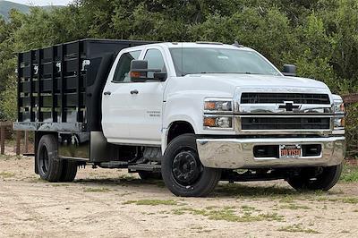 New 2023 Chevrolet Silverado 5500 Work Truck Crew Cab RWD, 12' Harbor Black Boss Stake Bed for sale #231045 - photo 1