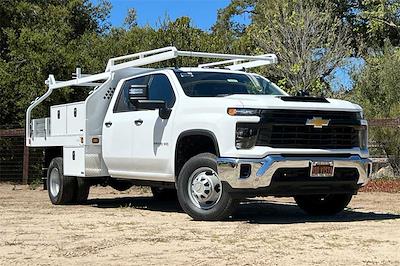 New 2024 Chevrolet Silverado 3500 Work Truck Crew Cab RWD, Knapheide Contractor Truck for sale #241246 - photo 1