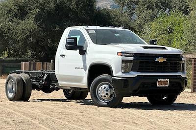 New 2025 Chevrolet Silverado 3500 Work Truck Regular Cab RWD, Cab Chassis for sale #250064 - photo 1