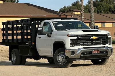 2025 Chevrolet Silverado 3500 Regular Cab RWD, Stake Bed for sale #250291 - photo 1