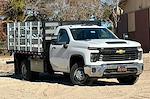 New 2025 Chevrolet Silverado 3500 Work Truck Regular Cab RWD, Stake Bed for sale #250333 - photo 1