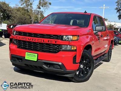 Used 2022 Chevrolet Silverado 1500 Custom Crew Cab 4x2, Pickup for sale #PNZ205369 - photo 1