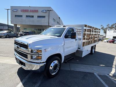 New 2023 Chevrolet Silverado 5500 Work Truck Regular Cab RWD, 14' Royal Truck Body Stake Bed for sale #231296TC - photo 1
