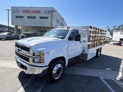 2023 Chevrolet Silverado 5500 Regular Cab DRW RWD, Royal Truck Body Stake Bed for sale #231296TC - photo 1