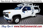 New 2024 Chevrolet Silverado 3500 Work Truck Crew Cab 4WD, 10' Royal Truck Body Contractor Body Contractor Truck for sale #RF383319 - photo 1