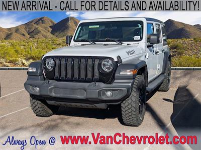 Used 2020 Jeep Wrangler Unlimited Sport 4x4, SUV for sale #RZ383703A - photo 1