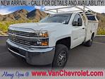 Used 2017 Chevrolet Silverado 2500 Work Truck Regular Cab RWD, Cab Chassis for sale #F242656A - photo 1