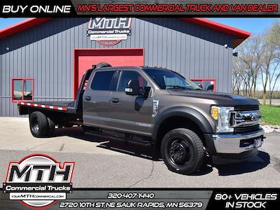 Used 2017 Ford F-550 XLT Crew Cab 4x4, CM Truck Beds Flatbed Truck for sale #CA01740 - photo 1