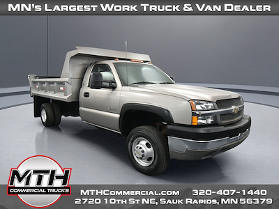 Used 2003 Chevrolet Silverado 3500 Base Regular Cab 4x4, Dump Truck for sale #CC00100 - photo 1