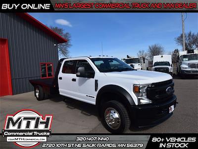 2020 Ford F-550 Crew Cab DRW 4x4, Bedrock Flatbed Truck for sale #CC00200 - photo 1