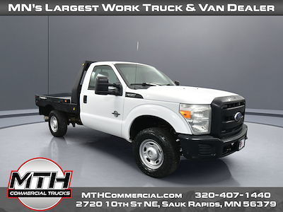 Used 2011 Ford F-350 XL Regular Cab 4x4, Bradford Built Flatbed Truck for sale #CC20600 - photo 1