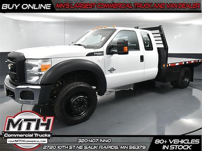 Used 2016 Ford F-550 XL Super Cab 4x4, Flatbed Truck for sale #CG00121 - photo 1