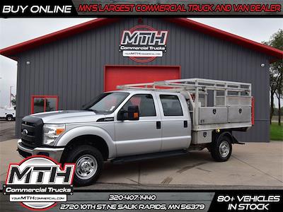 Used 2015 Ford F-250 XL Crew Cab 4x4, Flatbed Truck for sale #CA00420 - photo 1