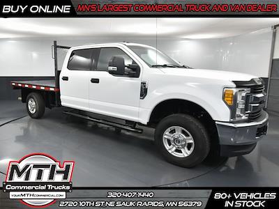 Used 2017 Ford F-350 XLT Crew Cab 4x4, Flatbed Truck for sale #CA00530 - photo 1