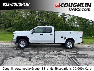 New 2024 Chevrolet Silverado 3500 Work Truck Double Cab 4WD, Knapheide Steel Service Body Service Truck for sale #CP37654 - photo 1