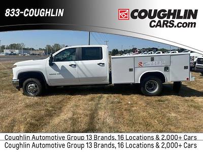 New 2024 Chevrolet Silverado 3500 Work Truck Crew Cab 4x4, 9' Reading Classic II Steel Service Truck for sale #CP38341 - photo 1