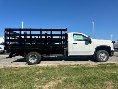 2024 Chevrolet Silverado 3500 Regular Cab 4x4, Bedrock Stake Bed for sale #CP38621 - photo 1