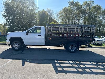 2024 Chevrolet Silverado 3500 Regular Cab 4x4, Bedrock Stake Bed for sale #CP38622 - photo 2