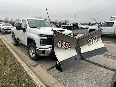 2025 Chevrolet Silverado 3500 Regular Cab 4x4, BOSS Snowplow Plow Truck for sale #P38697 - photo 1