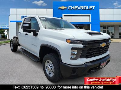 New 2024 Chevrolet Silverado 2500 Work Truck Double Cab 4WD, Cab Chassis for sale #24T369 - photo 1