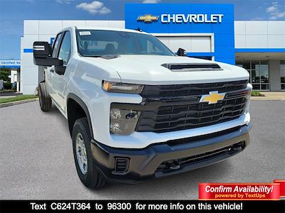 New 2024 Chevrolet Silverado 2500 Work Truck Double Cab 4WD, Cab Chassis for sale #24T364 - photo 1