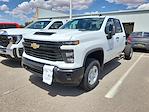 New 2024 Chevrolet Silverado 2500 Work Truck Double Cab 4WD, Cab Chassis for sale #24T368 - photo 4