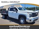 New 2024 Chevrolet Silverado 3500 Work Truck Crew Cab 4WD, CM Truck Beds RD Model Flatbed Truck for sale #24460 - photo 1