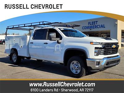 New 2024 Chevrolet Silverado 2500 Work Truck Crew Cab 4WD, 8' 2" Reading SL Service Body Service Truck for sale #24614 - photo 1