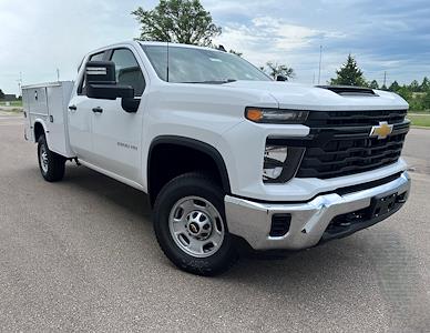 New 2024 Chevrolet Silverado 2500 Work Truck Double Cab 4WD, 8' Knapheide Steel Service Body Service Truck for sale #F10252 - photo 1