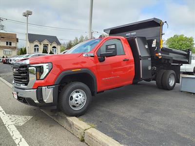 New 2024 GMC Sierra 3500 Pro Regular Cab 4WD, 9' Dejana Truck & Utility Equipment DynaPro Dump Body Dump Truck for sale #64790 - photo 1