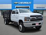 New 2023 Chevrolet Silverado 5500 Work Truck Crew Cab 4WD, 12' SH Truck Bodies Stake Bed for sale #9402T - photo 1