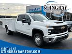 New 2024 Chevrolet Silverado 3500 Work Truck Crew Cab 4WD, 9' Knapheide Steel Service Body Service Truck for sale #RF427849 - photo 1