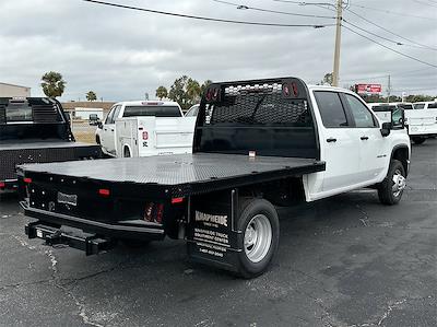 New 2024 Chevrolet Silverado 3500 Work Truck Crew Cab 4x4, 9' 6" Knapheide PGTB Utility Gooseneck Flatbed Truck for sale #RF428633 - photo 2