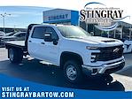 New 2024 Chevrolet Silverado 3500 Work Truck Crew Cab 4x4, 8' 9" Knapheide PGTB Utility Gooseneck Flatbed Truck for sale #RF450763 - photo 1