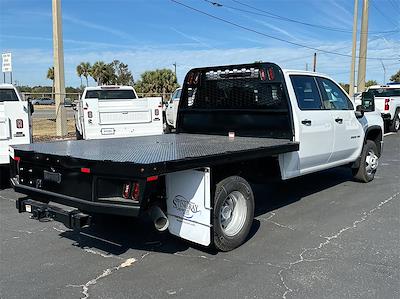 New 2025 Chevrolet Silverado 3500 Work Truck Crew Cab 4x4, 9' 6" Knapheide PGTB Utility Gooseneck Flatbed Truck for sale #SF119061 - photo 2