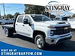 New 2025 Chevrolet Silverado 3500 Work Truck Crew Cab 4x4, 9' 6" Knapheide PGTB Utility Gooseneck Flatbed Truck for sale #SF119061 - photo 1