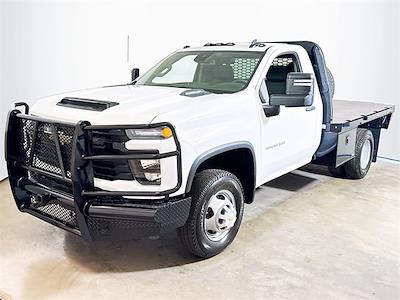 New 2024 Chevrolet Silverado 3500 Work Truck Regular Cab 4WD, Flatbed Truck for sale #Q3113 - photo 1