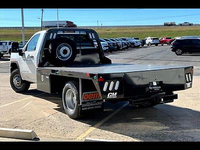 2024 GMC Sierra 3500 Regular Cab 4WD, Flatbed Truck for sale #21243 - photo 2