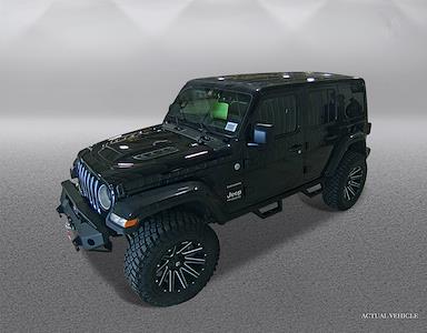 2022 Jeep Wrangler 4 Door 4x4 Black Widow Premium Lifted Truck #1C4HJXEG3NW149389 - photo 1