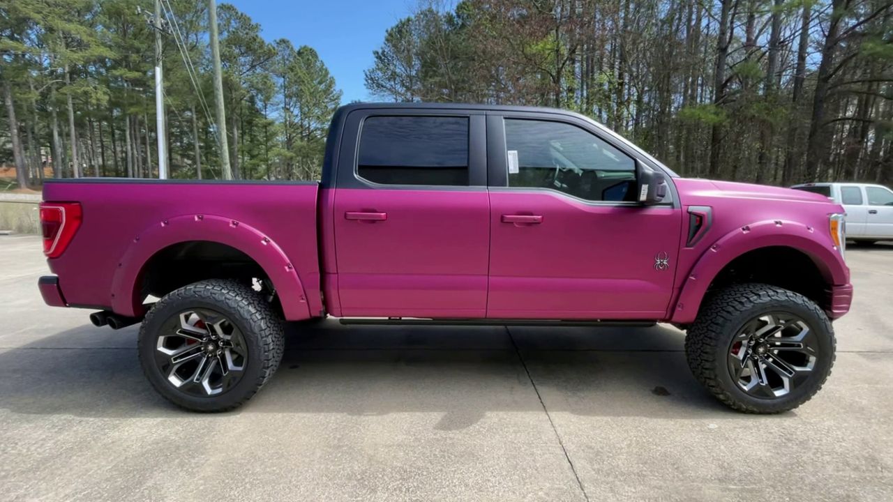 Pink Ford Truck.  Pink truck, Jacked up trucks, Ford trucks